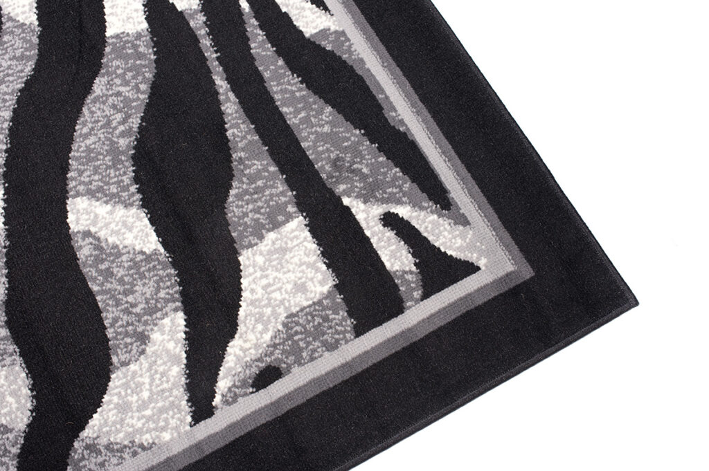 Vloerkleed Dream Modern Grijs Zwart Dierenprint