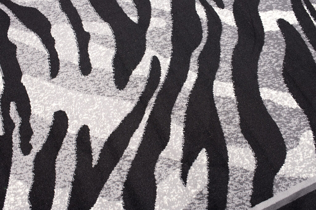 Vloerkleed Dream Modern Grijs Zwart Dierenprint