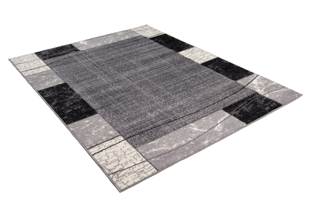 Vloerkleed Dream Grijs Zwart Design Modern