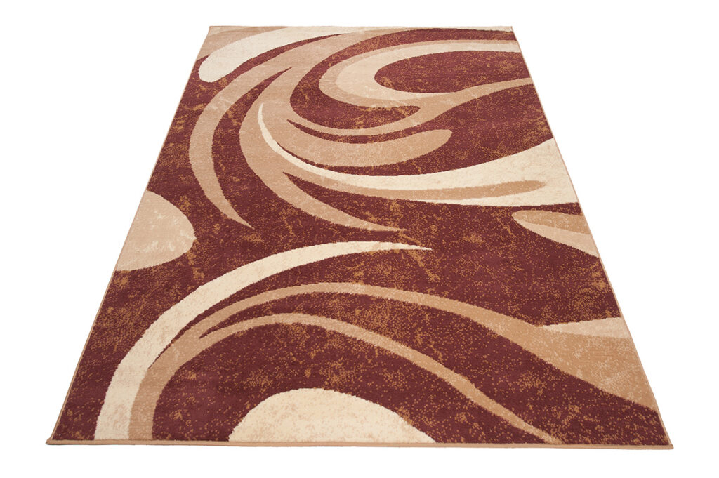 Vloerkleed Dream Abstract Bruin Dunne Golven