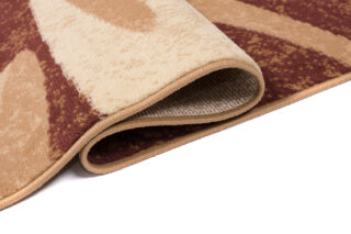 Vloerkleed Dream Abstract Bruin Dunne Golven