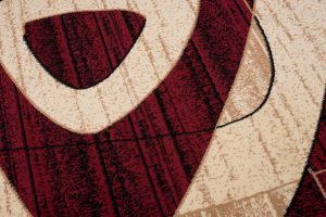 Vloerkleed Dream Geometrisch Creme Rood Driehoeken