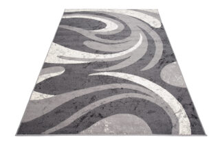 Vloerkleed Dream Abstract Grijs Dunne Golven