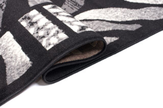 Vloerkleed Dream Modern Grijs Zwart Tijgerprint