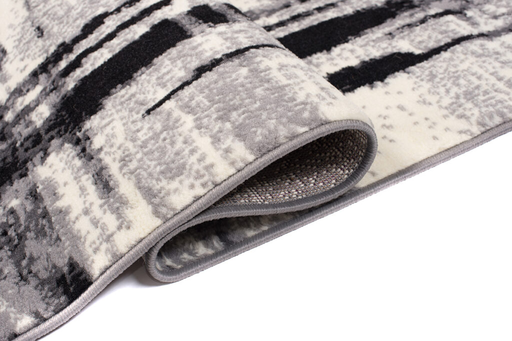 Vloerkleed Dream Grijs Zwart Geometrisch Geruit
