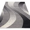 Vloerkleed Dream Modern Lichtgrijs Golven