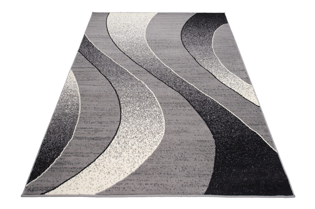 Vloerkleed Dream Modern Lichtgrijs Golven
