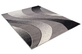 Vloerkleed Dream Modern Lichtgrijs Golven