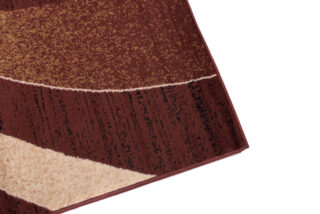 Vloerkleed Dream Modern Donkerbruin Crème Golven