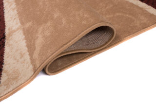 Vloerkleed Dream Abstract Bruin Beige Golven