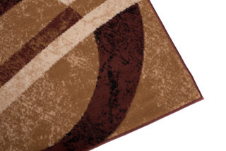 Vloerkleed Dream Geometrisch Bruin Beige Cirkels