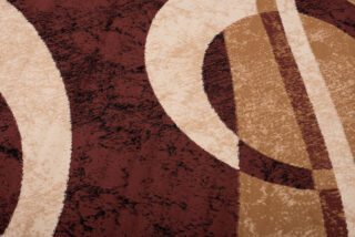 Vloerkleed Dream Geometrisch Bruin Beige Cirkels