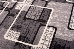 Vloerkleed Dream Grijs Zwart Geometrisch Rechthoeken