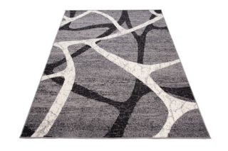 Vloerkleed Dream Grijs Zwart Modern Spinneweb