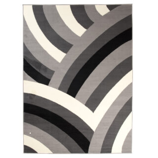 Vloerkleed Dream Donker Grijs Creme Geometrisch
