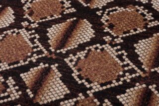 Vloerkleed Dream Bruin Zwart Dierenprint Slang