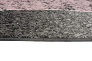 Vloerkleed Dream Modern Grijs Roze Golven