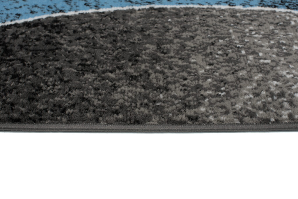 Vloerkleed Dream Modern Grijs Blauw Golven