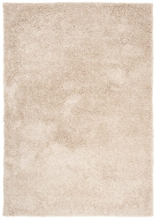 Vloerkleed Essence Shaggy Effen Donker Beige