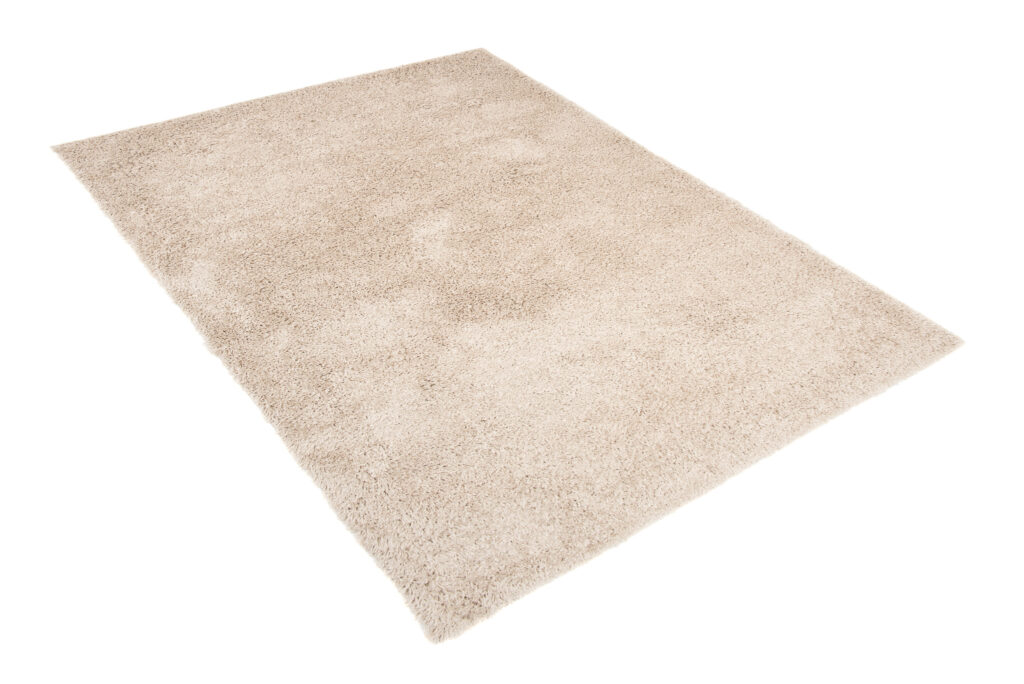 Vloerkleed Essence Shaggy Effen Donker Beige