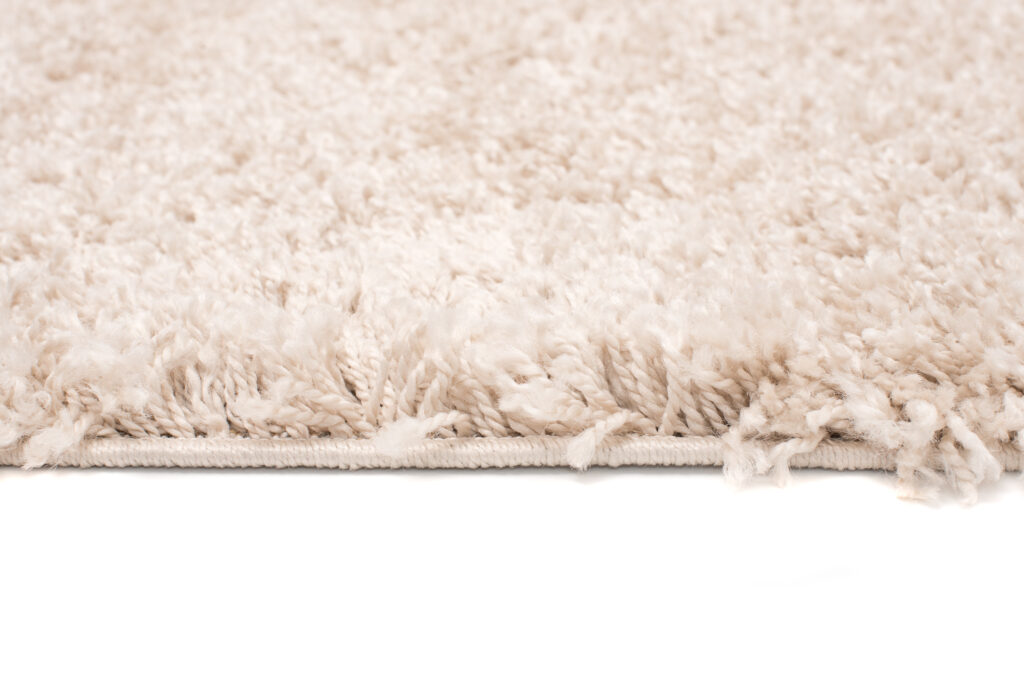 Vloerkleed Essence Shaggy Effen Donker Beige
