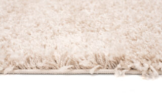 Vloerkleed Essence Shaggy Effen Donker Beige