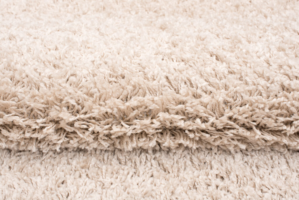 Vloerkleed Essence Shaggy Effen Donker Beige