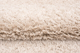 Vloerkleed Essence Shaggy Effen Donker Beige