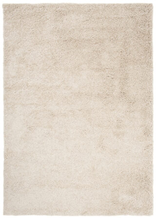 Vloerkleed Essence Shaggy Effen Licht Beige