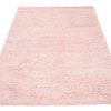 Vloerkleed Essence Shaggy Effen Roze