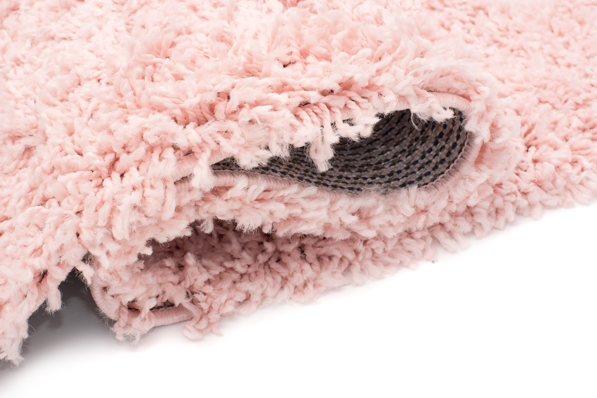 Vloerkleed Essence Shaggy Effen Roze