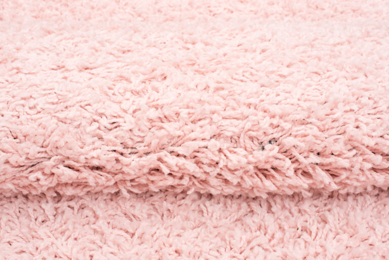Vloerkleed Essence Shaggy Effen Roze