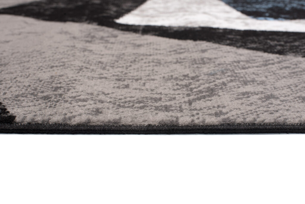 Vloerkleed Dream Geometrisch Grijs Blauw Vierkanten