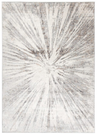Vloerkleed Valley Grijs Beige Abstract Glas