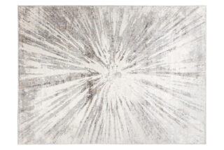 Vloerkleed Valley Grijs Beige Abstract Glas
