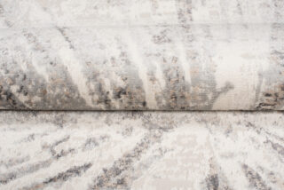 Vloerkleed Valley Grijs Beige Abstract Glas