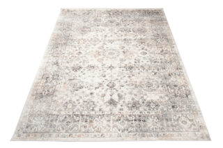 Vloerkleed Valley Grijs Beige Ornamenten Frame