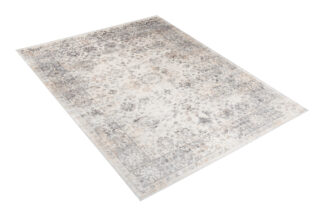 Vloerkleed Valley Grijs Beige Ornamenten Frame