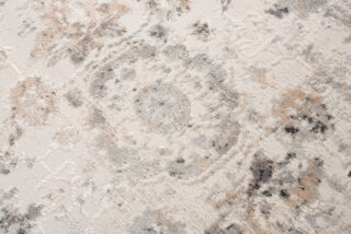 Vloerkleed Valley Grijs Beige Ornamenten Frame
