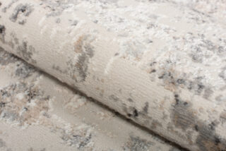 Vloerkleed Valley Grijs Beige Ornamenten Frame