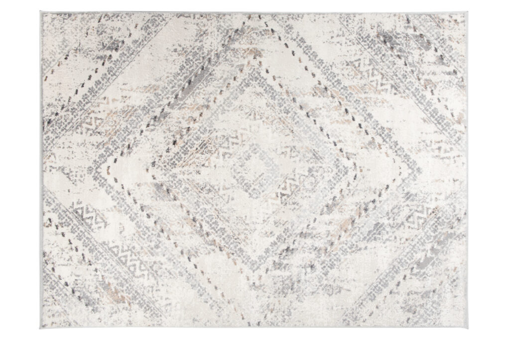 Vloerkleed Valley Grijs Vintage Ethno Diamant