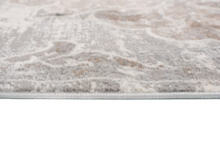Vloerkleed Valley Grijs Beige Vintage Gebloemd
