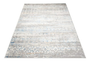 Vloerkleed Valley Grijs Blauw Gebloemd Vintage