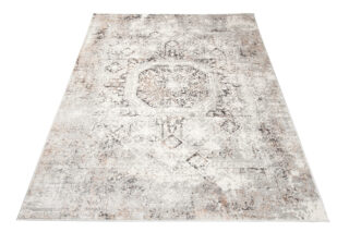 Vloerkleed Valley Grijs Beige Vintage Ornamenten