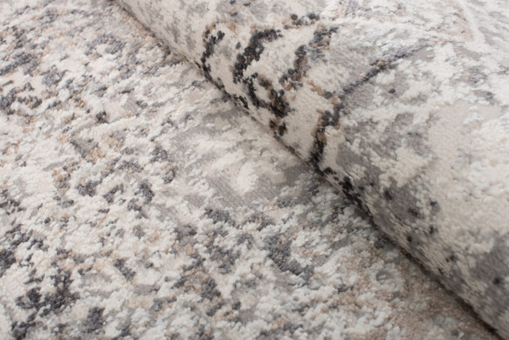 Vloerkleed Valley Grijs Beige Vintage Ornamenten