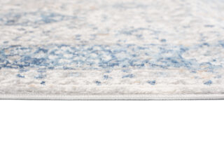 Vloerkleed Valley Grijs Blauw Ornamenten Vintage