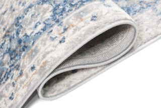 Vloerkleed Valley Grijs Blauw Ornamenten Vintage