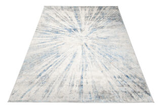 Vloerkleed Valley Grijs Blauw Abstract Glas
