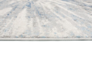 Vloerkleed Valley Grijs Blauw Abstract Glas