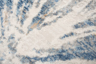 Vloerkleed Valley Grijs Blauw Abstract Glas